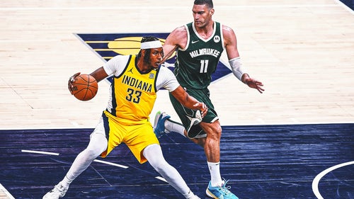 GIANNIS ANTETOKOUNMPO Trending Image: Pacers hit franchise playoff-best 22 3-pointers to beat Bucks 126-113, take 3-1 lead in series